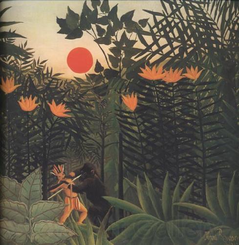 Henri Rousseau Exotic Landscape Spain oil painting art
